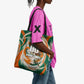 Personalized Ivory Coast Football Tote Bag Les Elephants Swirl Pattern Heritage Mascot Art