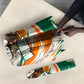 Personalized Ivory Coast Football Umbrella Les Elephants Swirl Pattern Heritage Mascot Art