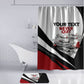 Personalized Tuskegee Airmen Bathroom Set Red Tails P-51 Mustang WWII Aviation Never Quit