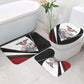 Personalized Tuskegee Airmen Bathroom Set Red Tails P-51 Mustang WWII Aviation Never Quit