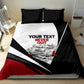 Personalized Tuskegee Airmen Bedding Set Red Tails P-51 Mustang WWII Aviation Never Quit