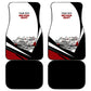Personalized Tuskegee Airmen Car Mats Red Tails P-51 Mustang WWII Aviation Never Quit