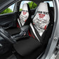 Personalized Tuskegee Airmen Car Seat Cover Red Tails P-51 Mustang WWII Aviation Never Quit
