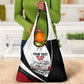 Personalized Tuskegee Airmen Grocery Bag Red Tails P-51 Mustang WWII Aviation Never Quit