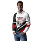 Personalized Tuskegee Airmen Long Sleeve Polo Shirt Red Tails P-51 Mustang WWII Aviation Never Quit