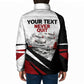 Personalized Tuskegee Airmen Padded Jacket Red Tails P-51 Mustang WWII Aviation Never Quit
