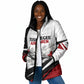 Personalized Tuskegee Airmen Padded Jacket Red Tails P-51 Mustang WWII Aviation Never Quit