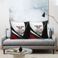 Personalized Tuskegee Airmen Pillow Cover Red Tails P-51 Mustang WWII Aviation Never Quit