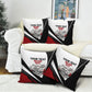 Personalized Tuskegee Airmen Pillow Cover Red Tails P-51 Mustang WWII Aviation Never Quit