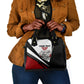 Personalized Tuskegee Airmen Shoulder Handbag Red Tails P-51 Mustang WWII Aviation Never Quit