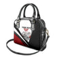 Personalized Tuskegee Airmen Shoulder Handbag Red Tails P-51 Mustang WWII Aviation Never Quit