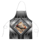 Personalized Tuskegee Airmen Apron Vintage WWII Aviation History Graphic Art