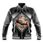Personalized Tuskegee Airmen Baseball Jacket Vintage WWII Aviation History Graphic Art