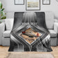 Personalized Tuskegee Airmen Blanket Vintage WWII Aviation History Graphic Art