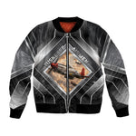 Personalized Tuskegee Airmen Bomber Jacket Vintage WWII Aviation History Graphic Art