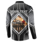 Personalized Tuskegee Airmen Button Sweatshirt Vintage WWII Aviation History Graphic Art