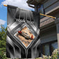 Personalized Tuskegee Airmen Garden Flag Vintage WWII Aviation History Graphic Art