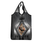 Personalized Tuskegee Airmen Grocery Bag Vintage WWII Aviation History Graphic Art
