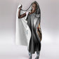 Personalized Tuskegee Airmen Hooded Blanket Vintage WWII Aviation History Graphic Art