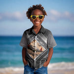 Personalized Tuskegee Airmen Kid Hawaiian Shirt Vintage WWII Aviation History Graphic Art