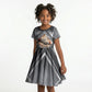 Personalized Tuskegee Airmen Kid Short Sleeve Dress Vintage WWII Aviation History Graphic Art
