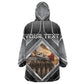 Personalized Tuskegee Airmen Kid Wearable Blanket Hoodie Vintage WWII Aviation History Graphic Art