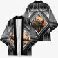 Personalized Tuskegee Airmen Kimono Vintage WWII Aviation History Graphic Art