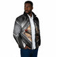 Personalized Tuskegee Airmen Padded Jacket Vintage WWII Aviation History Graphic Art