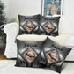 Personalized Tuskegee Airmen Pillow Cover Vintage WWII Aviation History Graphic Art