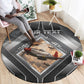 Personalized Tuskegee Airmen Round Carpet Vintage WWII Aviation History Graphic Art