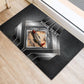 Personalized Tuskegee Airmen Rubber Doormat Vintage WWII Aviation History Graphic Art