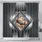 Personalized Tuskegee Airmen Shower Curtain Vintage WWII Aviation History Graphic Art