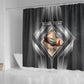 Personalized Tuskegee Airmen Shower Curtain Vintage WWII Aviation History Graphic Art