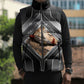 Personalized Tuskegee Airmen Sleeveless Puffer Jacket Vintage WWII Aviation History Graphic Art