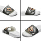 Personalized Tuskegee Airmen Slide Sandals Vintage WWII Aviation History Graphic Art