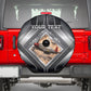 Personalized Tuskegee Airmen Spare Tire Cover Vintage WWII Aviation History Graphic Art