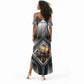 Personalized Tuskegee Airmen Summer Maxi Dress Vintage WWII Aviation History Graphic Art