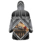 Personalized Tuskegee Airmen Wearable Blanket Hoodie Vintage WWII Aviation History Graphic Art