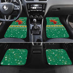South Africa Christmas Car Mats Santa Reindeer and Africa Map - African Pride