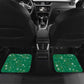 South Africa Christmas Car Mats Santa Reindeer and Africa Map - African Pride