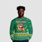 South Africa Christmas Ugly Christmas Sweater Santa Reindeer and Africa Map - African Pride