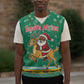 South Africa Christmas Knitted V-Neck Vest Santa Reindeer and Africa Map - African Pride