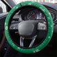 South Africa Christmas Steering Wheel Cover Santa Reindeer and Africa Map - African Pride