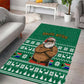 South Africa Christmas Area Rug Christmas Santa Claus Tattoo - African Pride