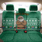 South Africa Christmas Back Car Seat Cover Christmas Santa Claus Tattoo - African Pride