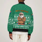 South Africa Christmas Bomber Jacket Christmas Santa Claus Tattoo - African Pride