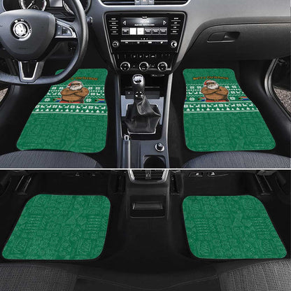 South Africa Christmas Car Mats Christmas Santa Claus Tattoo - African Pride
