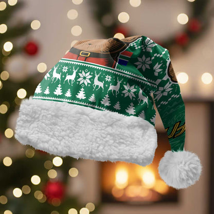 South Africa Christmas Santa Hat Christmas Santa Claus Tattoo - African Pride