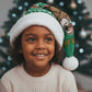 South Africa Christmas Santa Hat Christmas Santa Claus Tattoo - African Pride