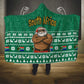 South Africa Christmas Hooded Blanket Christmas Santa Claus Tattoo - African Pride